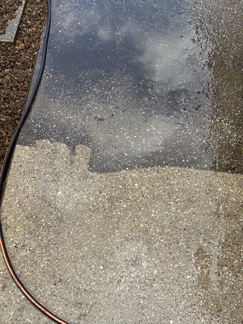 Visokotlačno čiščenje betona