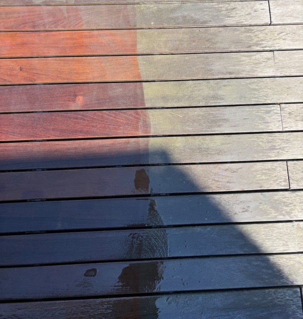 Visokotlačno čiščenje terase