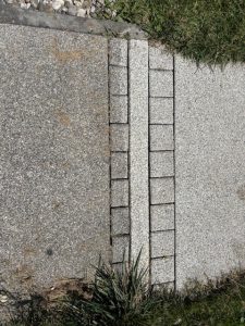 Čiščenje betona s strojem